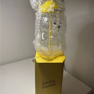LALALAND Yellow and White Bear Figurine